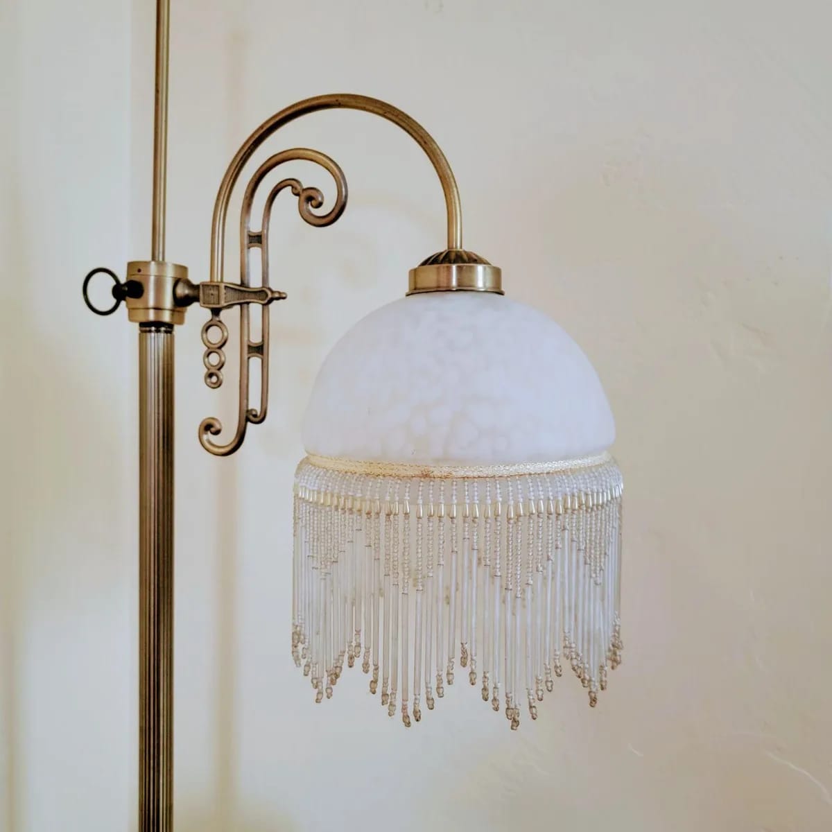 Aged Brass Library Lamp image