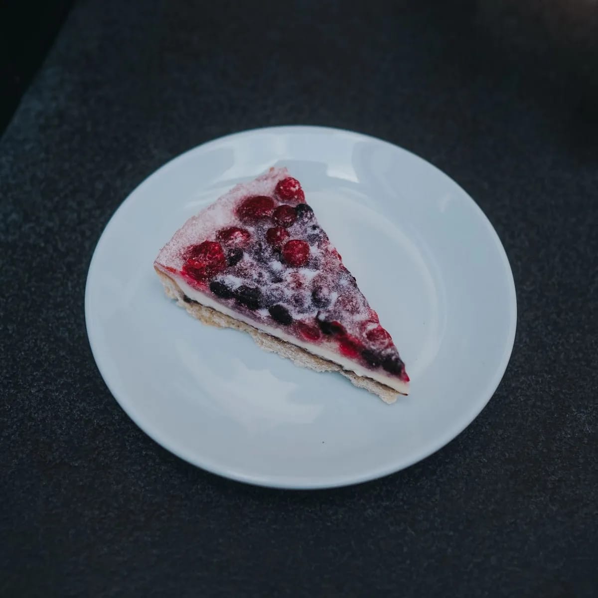 Number Cake with Fresh Fruit image