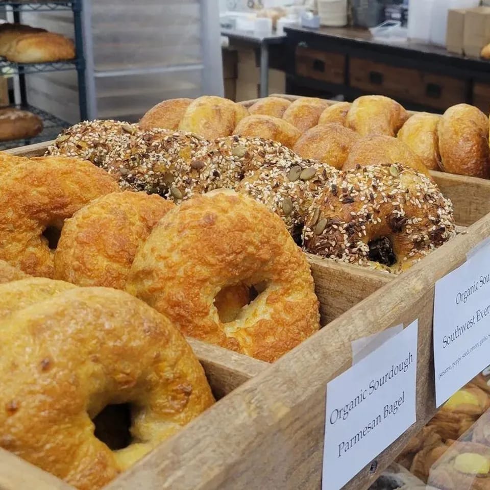 Organic Sourdough Bagels image
