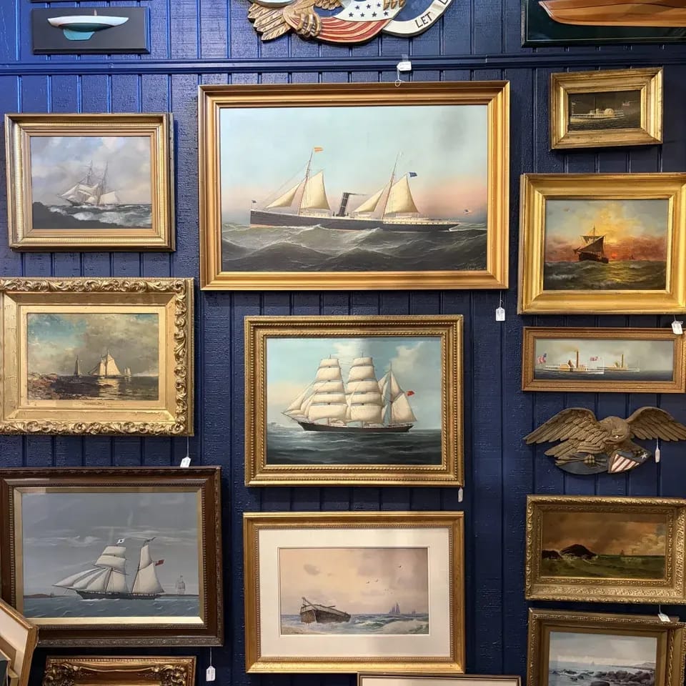 Traditional, framed art image