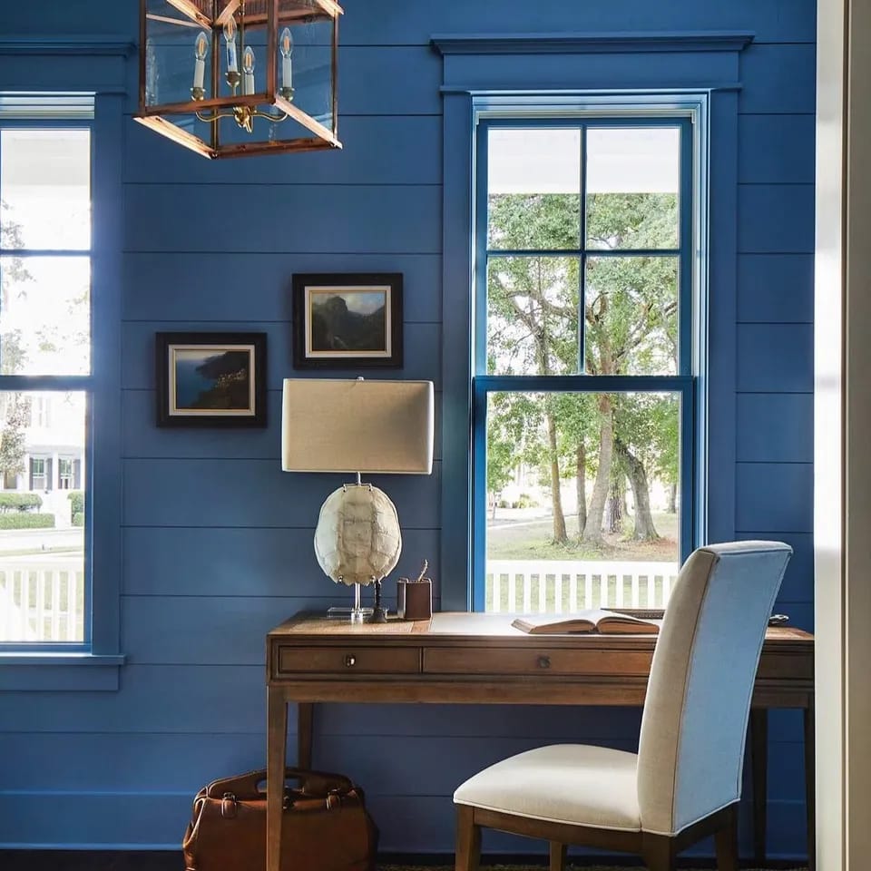 Historic Glass & Brass Interior Lantern Pendant image