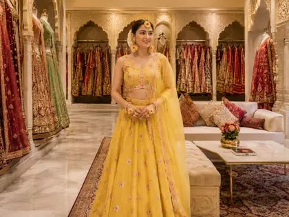 Haldi / Pithi Outfit