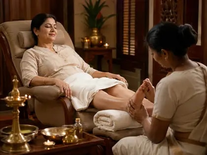 Foot Reflexology & Leg Relaxation