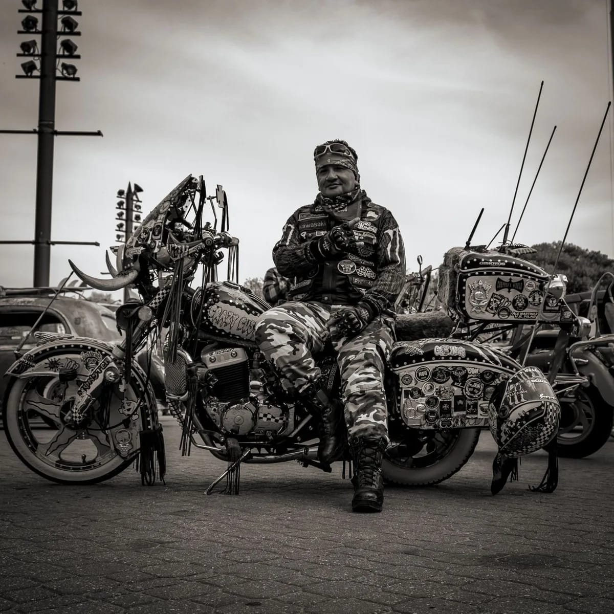 Custom Motorcycle Seat image