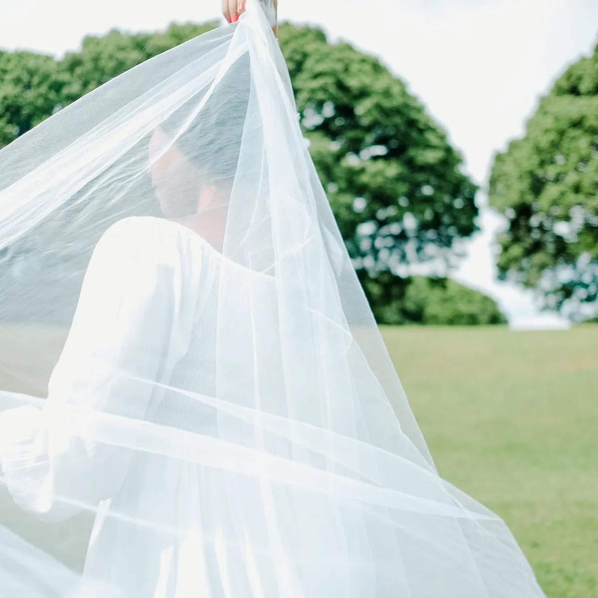 Coastal Garden Wedding Dress image