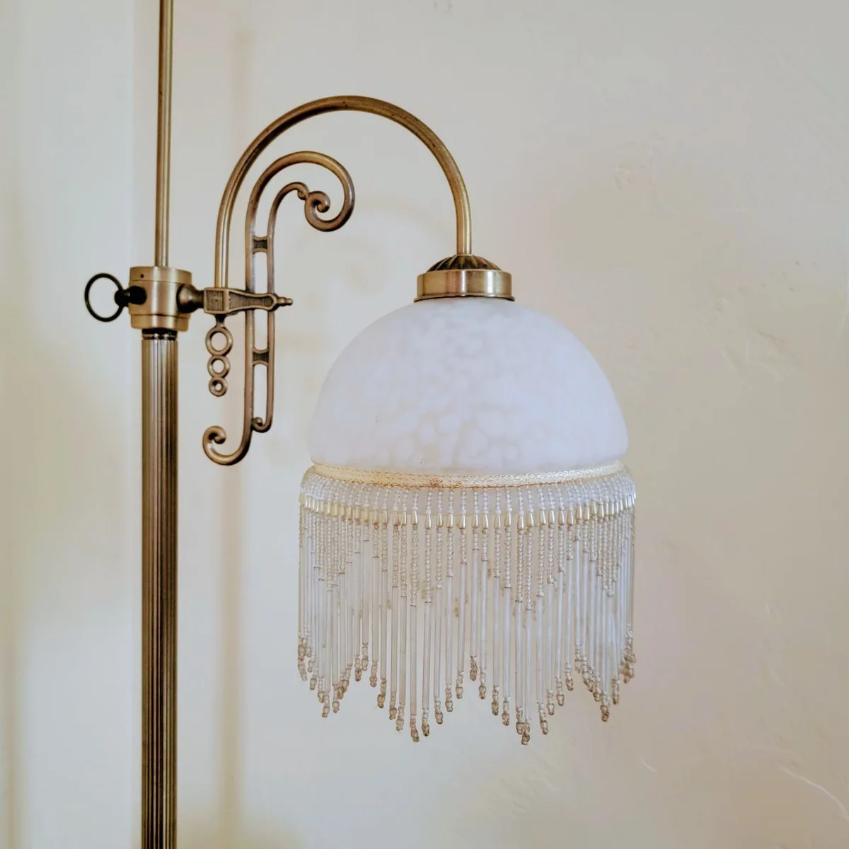 Aged Brass Library Lamp image