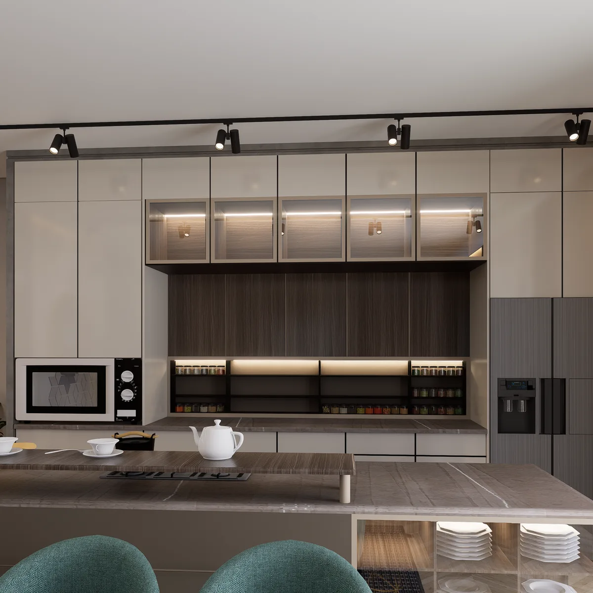 Built-In Bar Cabinetry image
