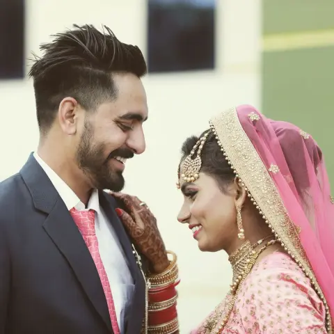 Coordinated Bridal Dupatta Pair