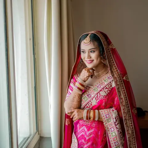 Silk Wedding Sari