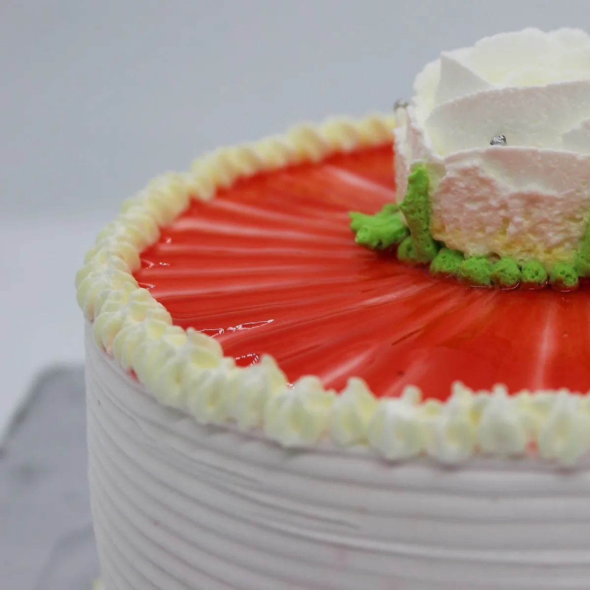 Eggless Vanilla Celebration Cake image