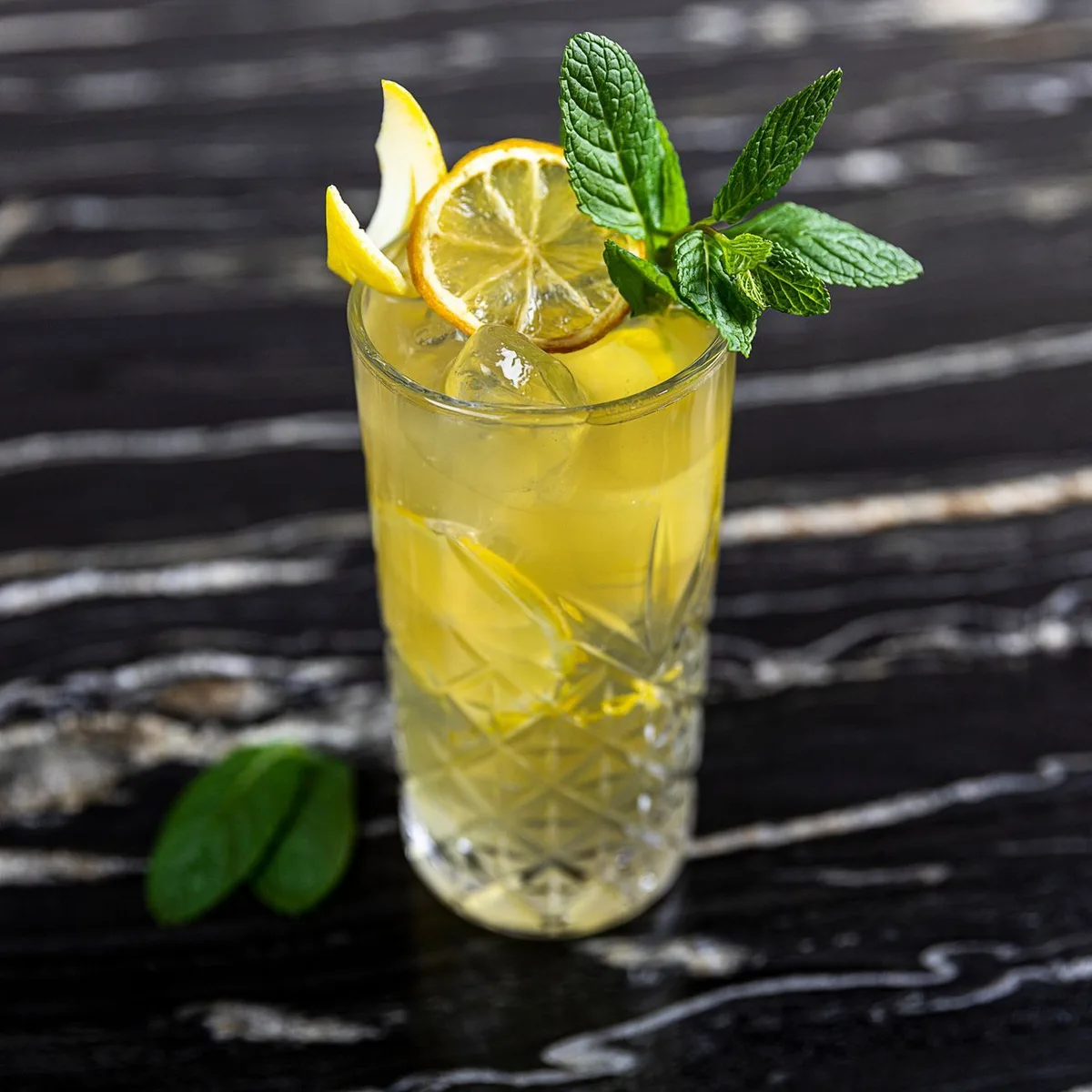 Etched Highball Glass Set image