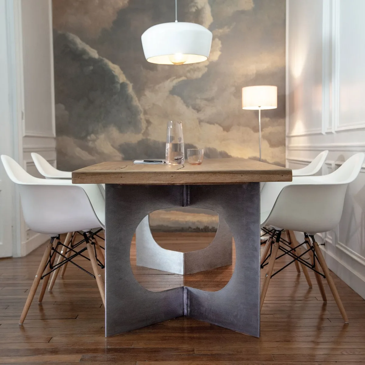 White Oak Dining Table image
