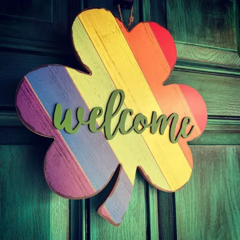 Entrance Welcome Sign